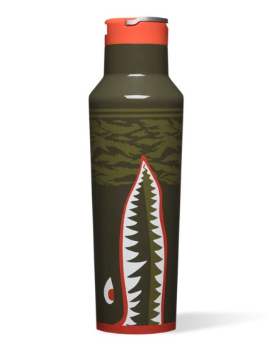 Corkcicle x Stance 20oz Warbirds Sport Canteen Pour